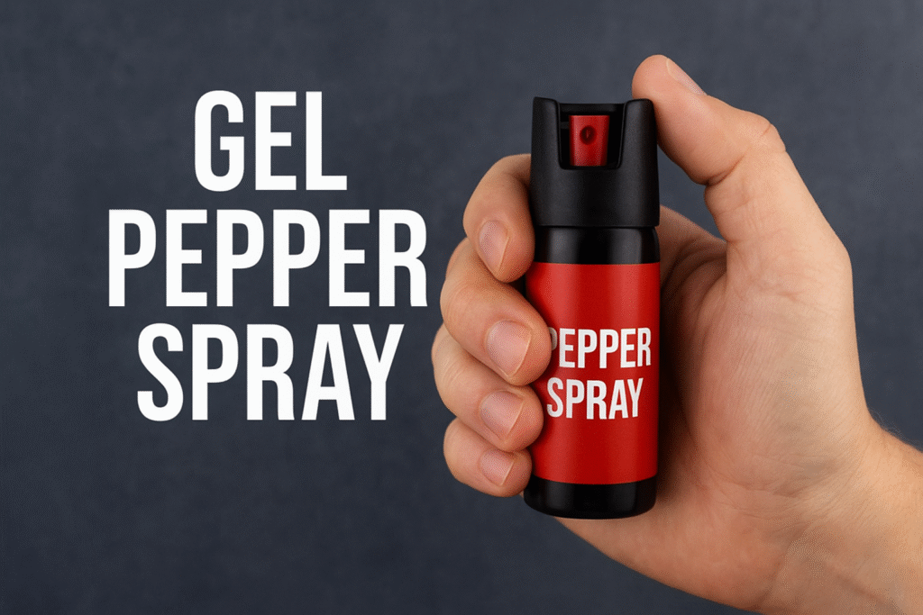 Gel pepper spray