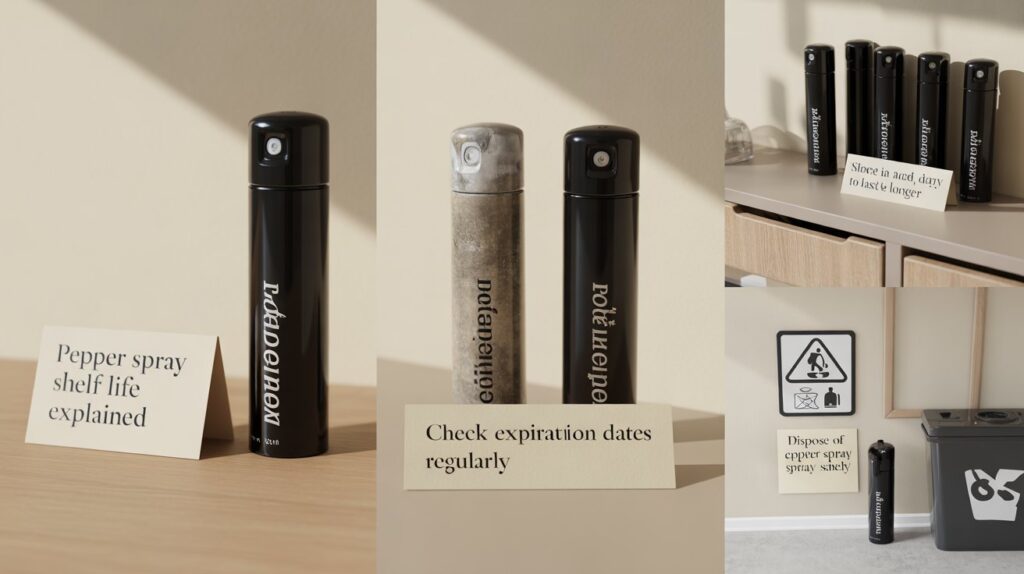 how to store pepper spray