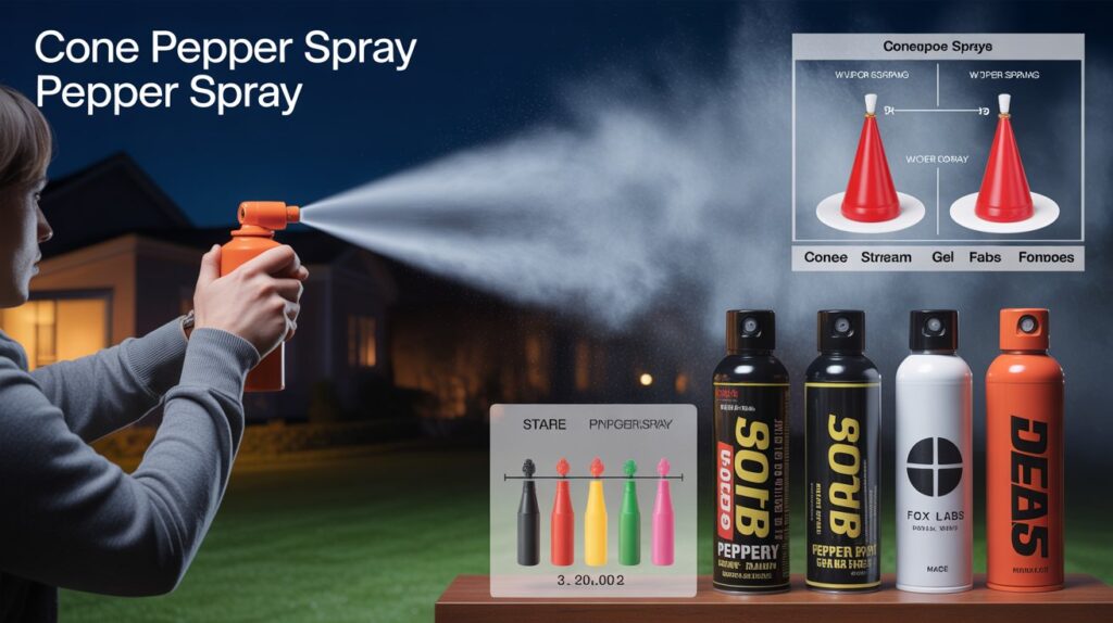 best cone pepper spray