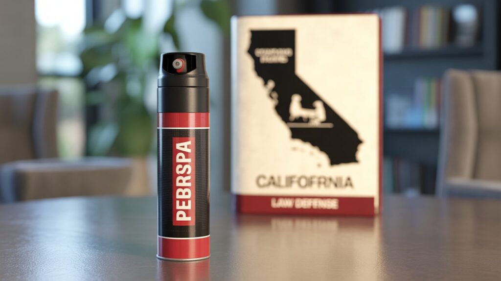 Pepper spray self-defense rules