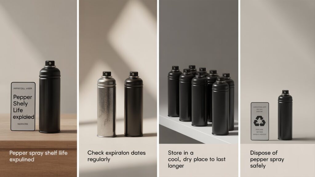 pepper spray shelf life