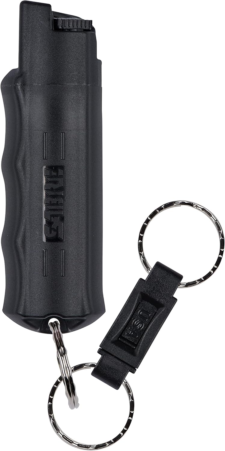 SABRE Pepper Spray, Quick Release Keychain SABRE Pepper Spray, Quick Release Keychain