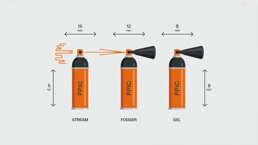 pepper spray comparison
