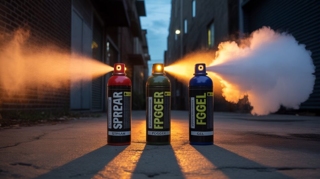 pepper spray comparison