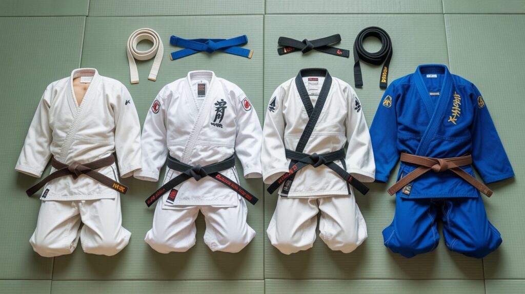 types of martial arts uniforms