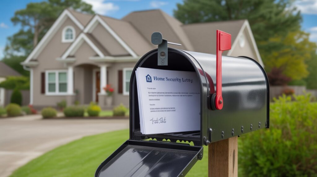 Neighborhood security letters