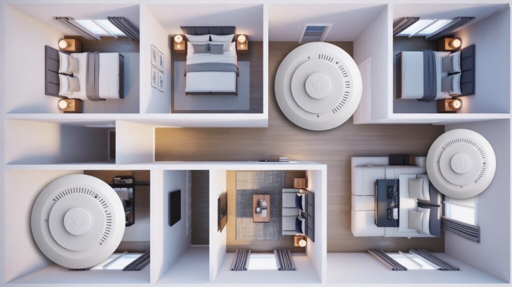 best smoke detector locations