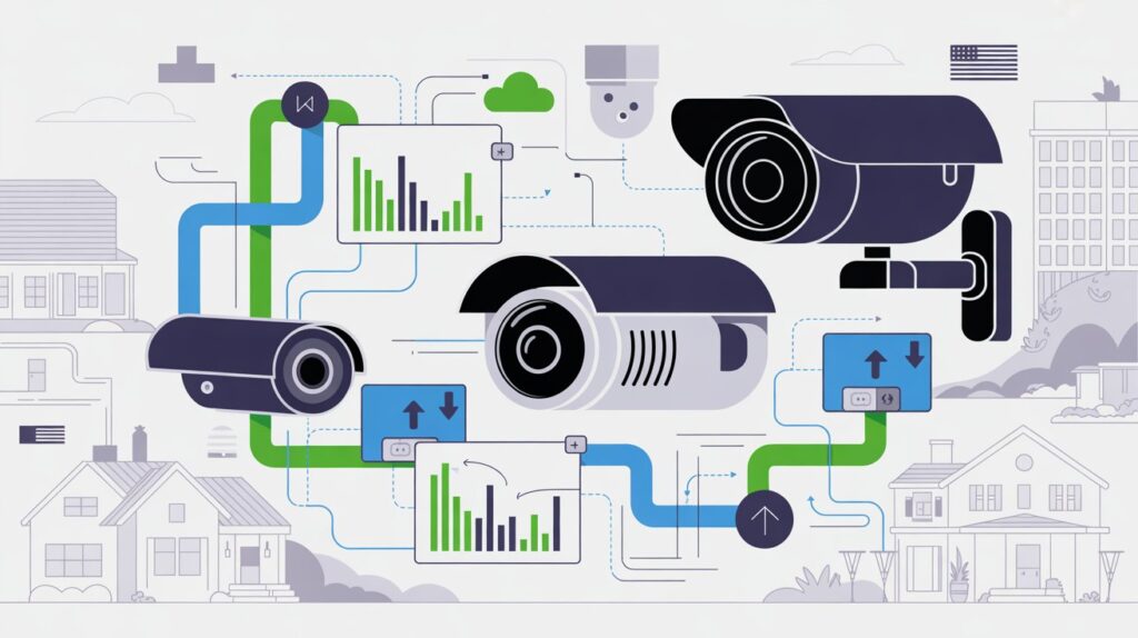 bandwidth for home security cameras