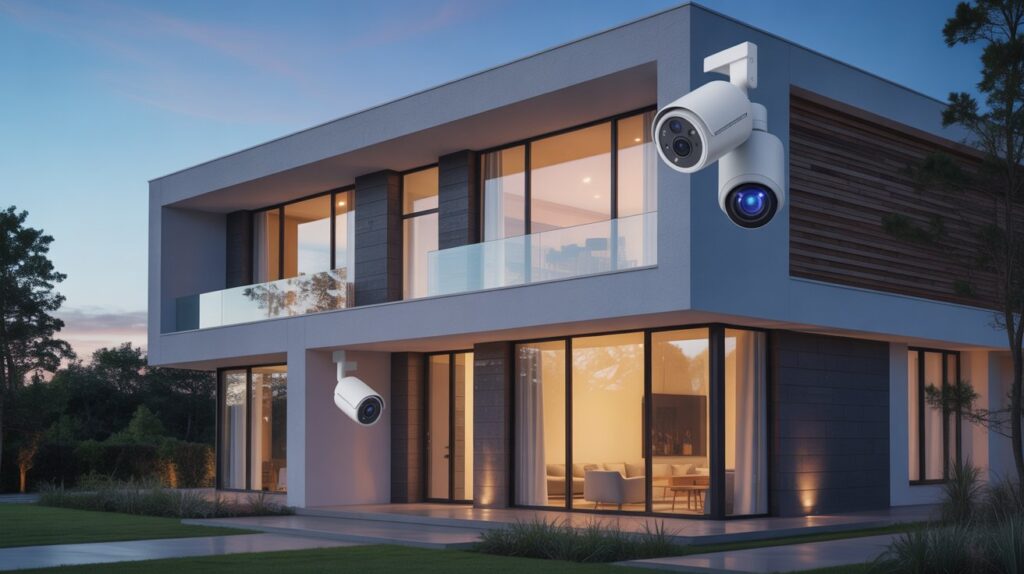 self-monitored security system