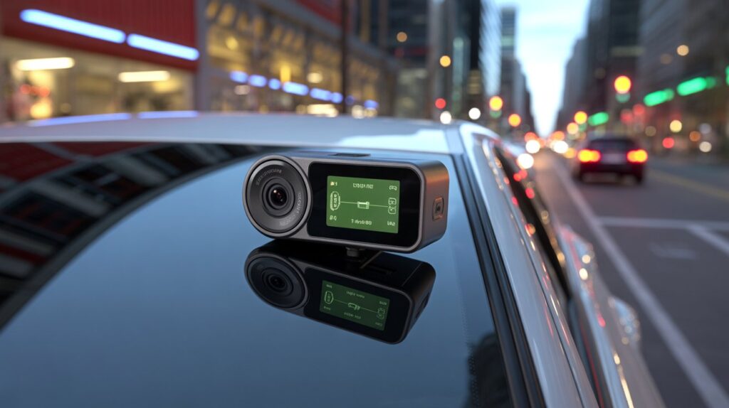 Dash cams for parked cars
