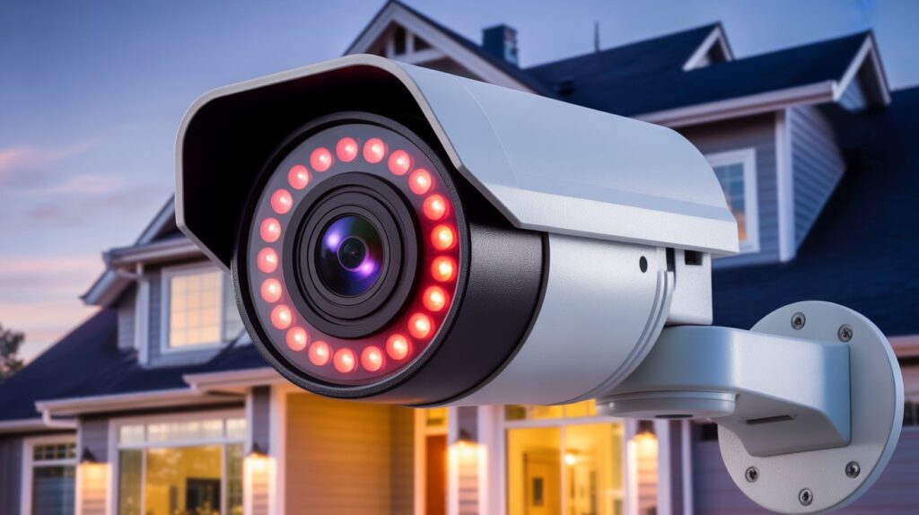 Wi-Fi security camera for home