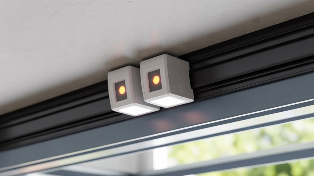 garage door sensor alignment