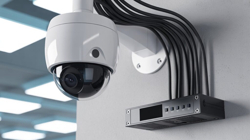 wired home security system