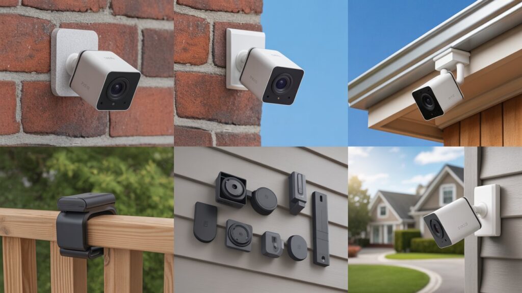 no-drill security camera mount