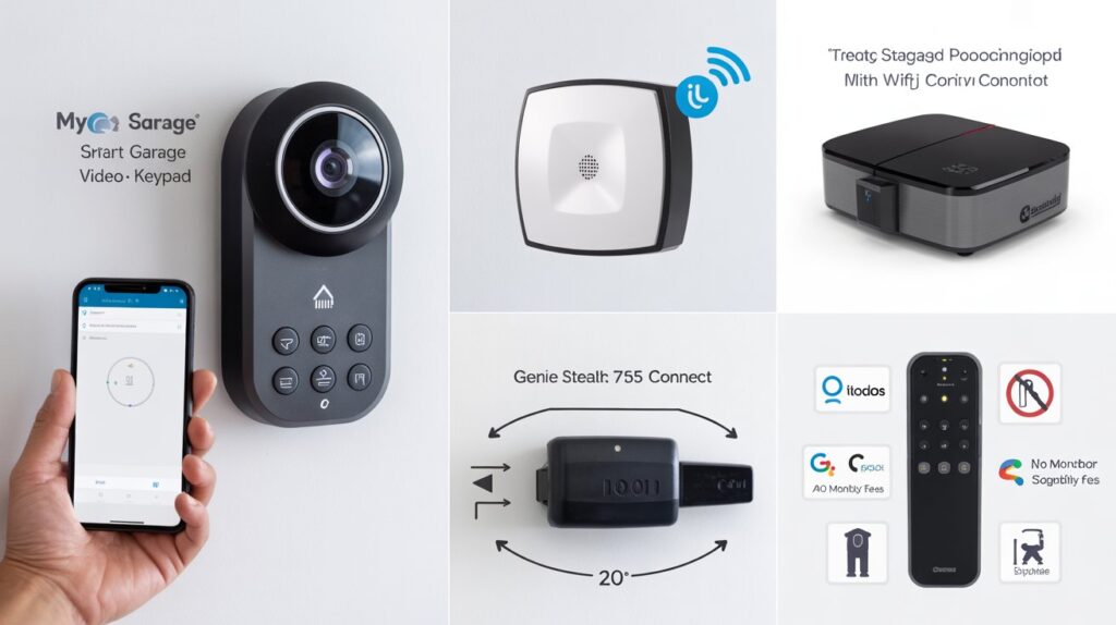 WiFi garage door opener