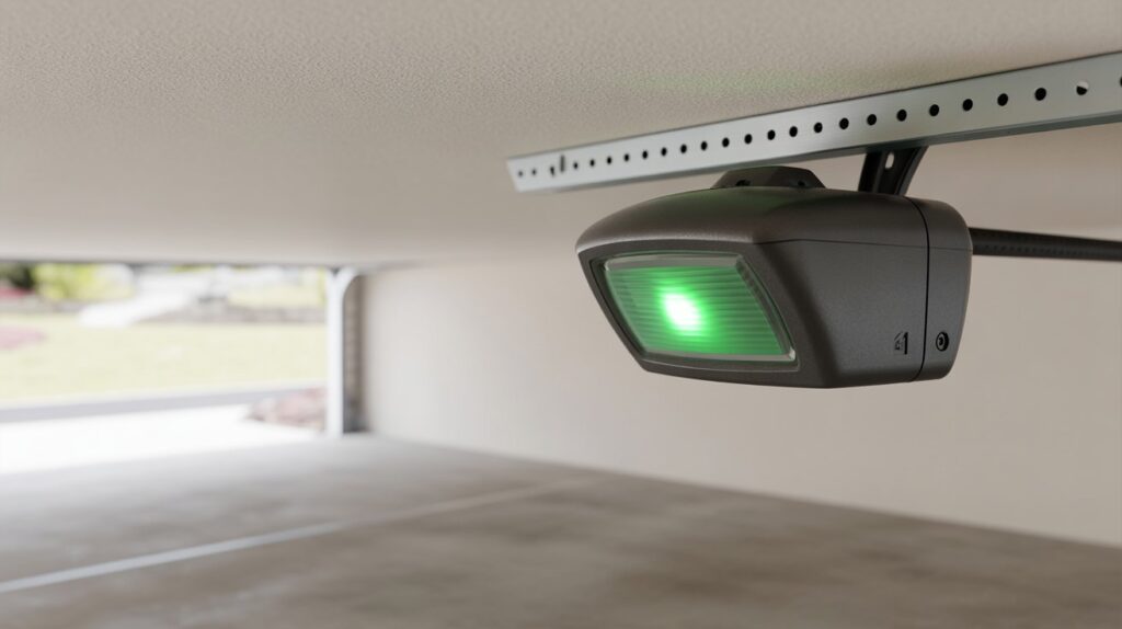 garage door safety sensor blinking