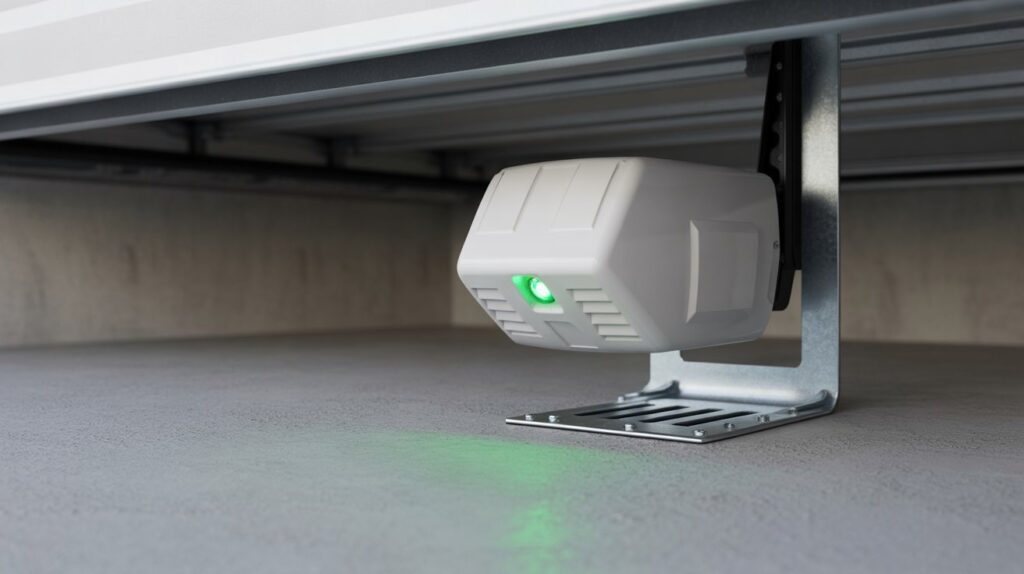 garage door sensor misalignment