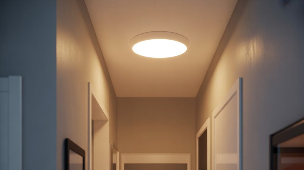 indoor motion sensor light installation