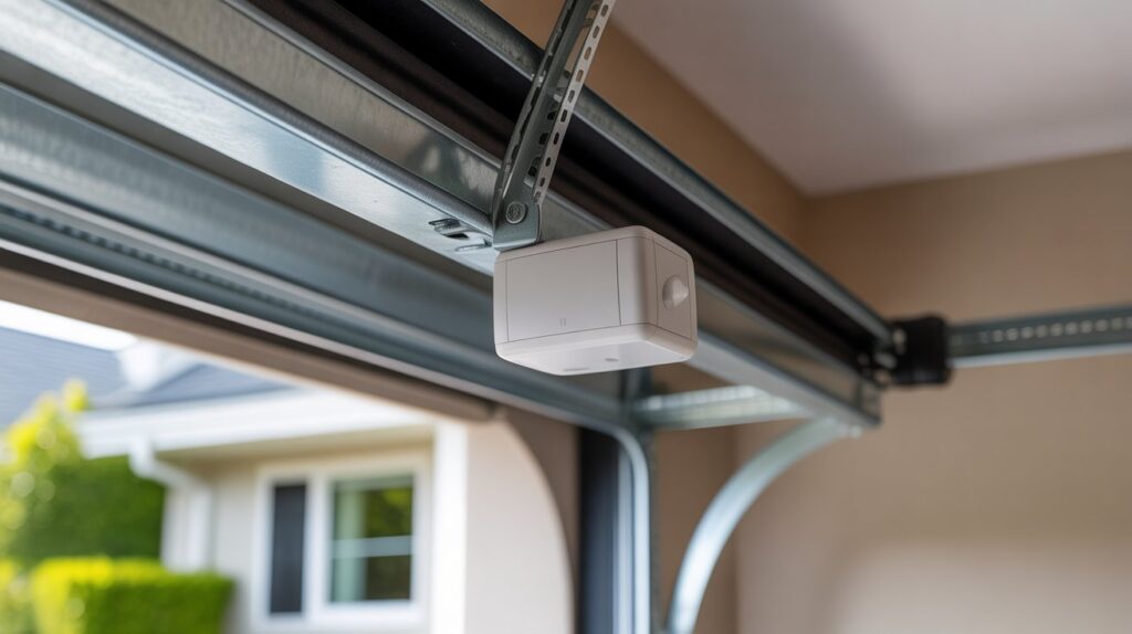 garage door sensor positioning