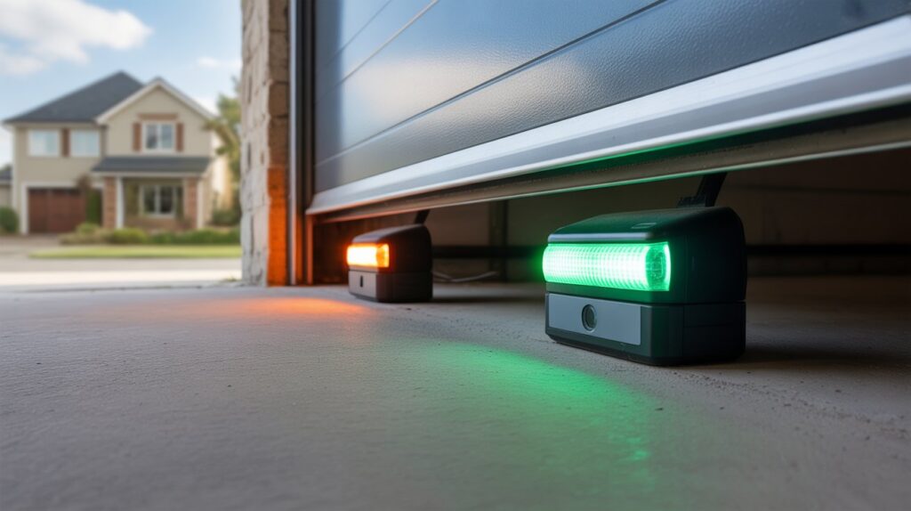 fix garage door sensor not closing