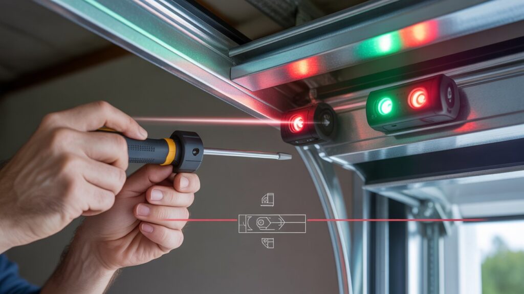 safety sensors for garage door