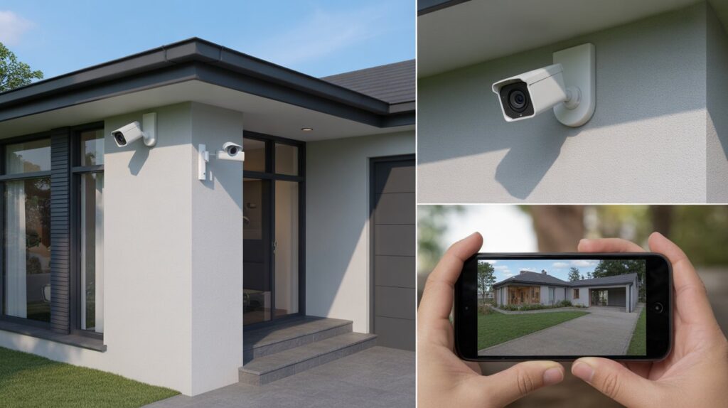 wireless CCTV installation steps