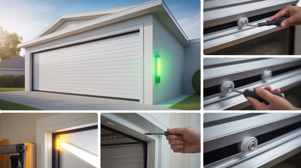 garage door sensor problem