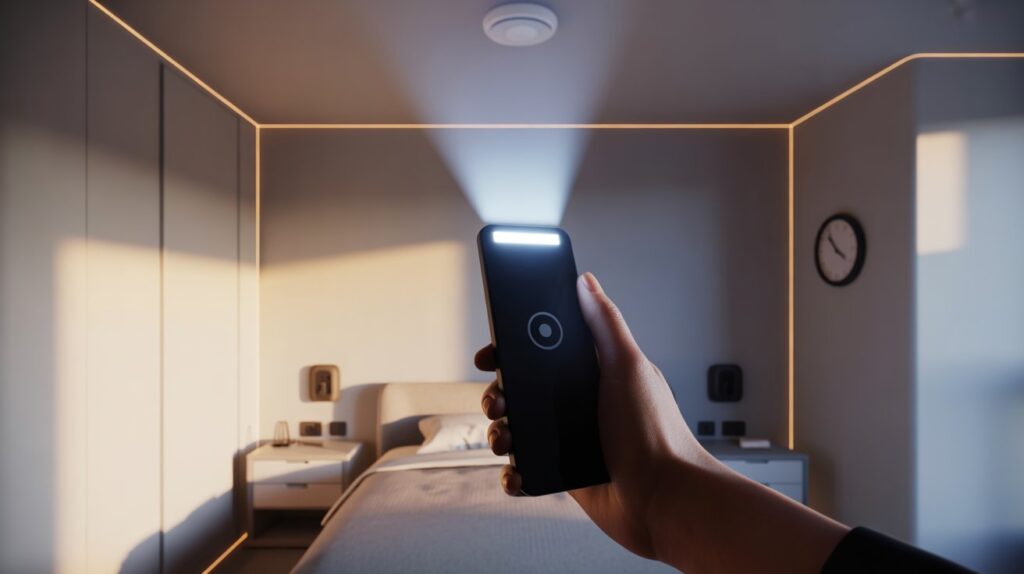spy camera detection Airbnb