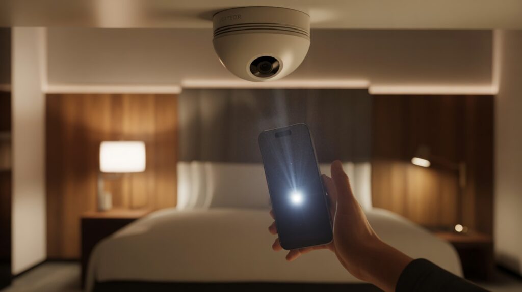 infrared camera detection