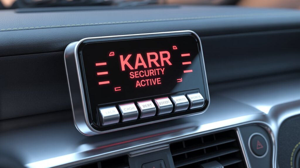 vehicle alarm system