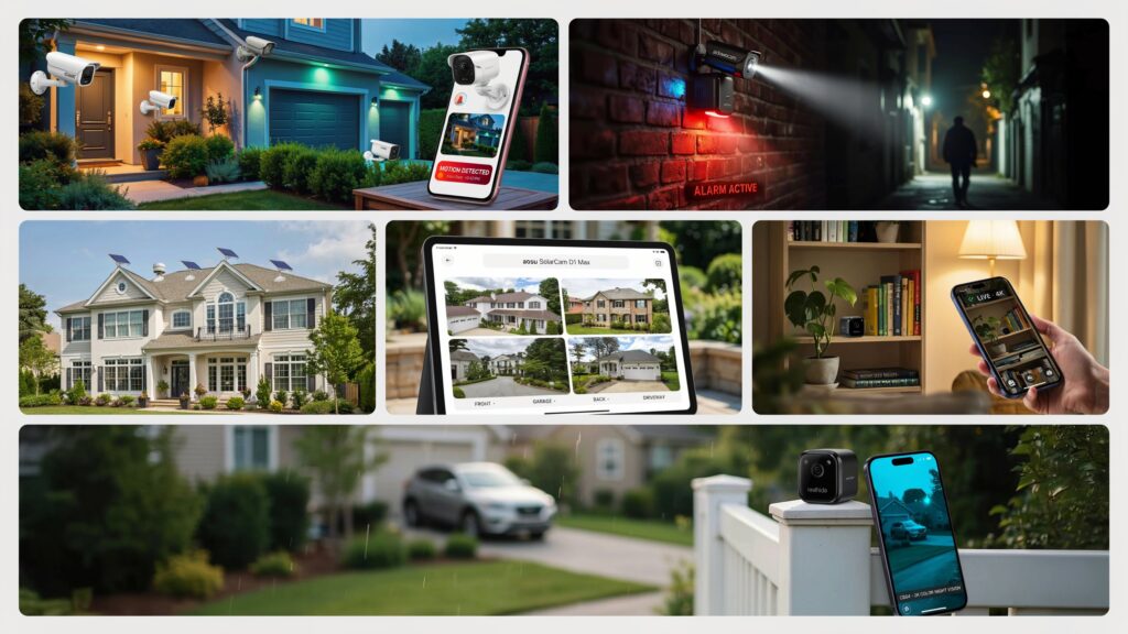 wireless parking lot security cameras