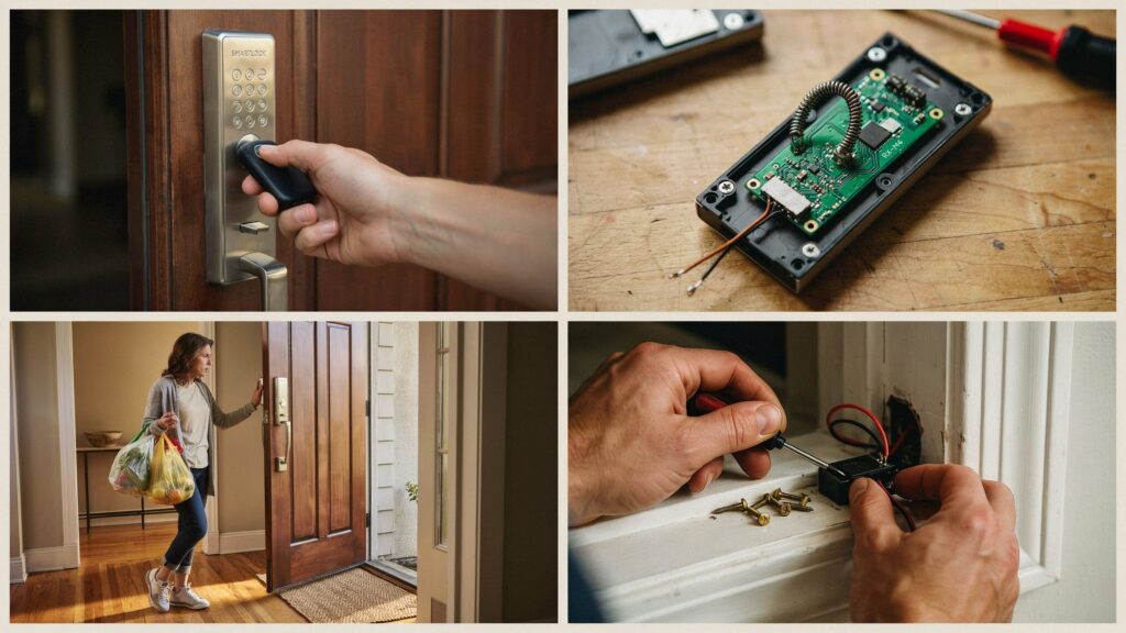 keyless entry receiver location
