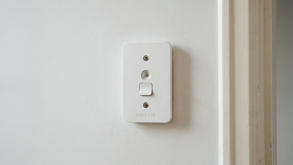 Motion sensor light switch installation