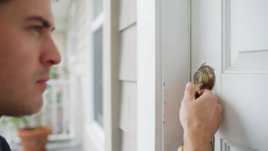 Deadbolt stuck in locked position