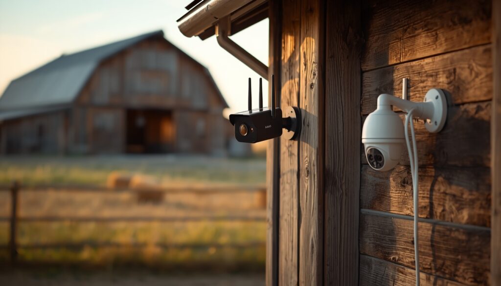 cellular security camera for farm