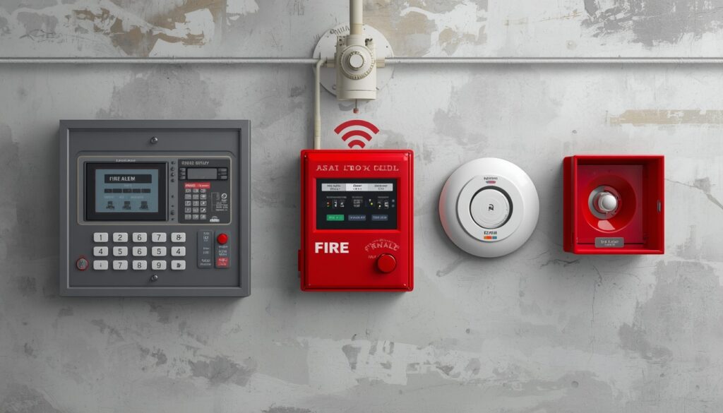 how conventional fire alarm systems work
