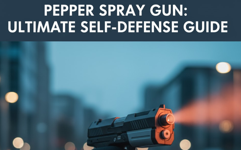 Pepper Spray Gun for Self Defense