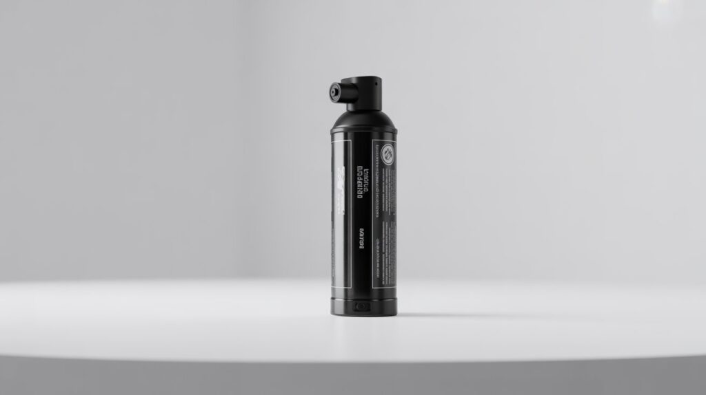 Pepper spray for women on a clean surface for self-defense and safety.