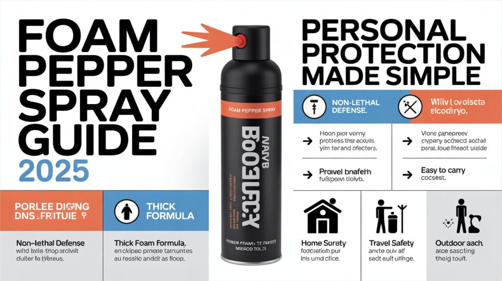 non-lethal self-defense spray