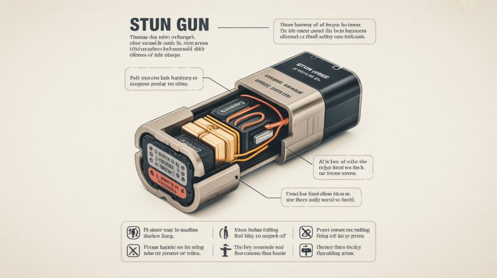 how stun guns work