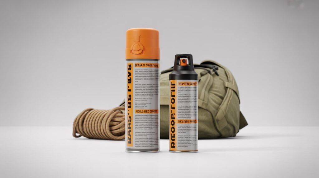 bear spray vs pepper spray