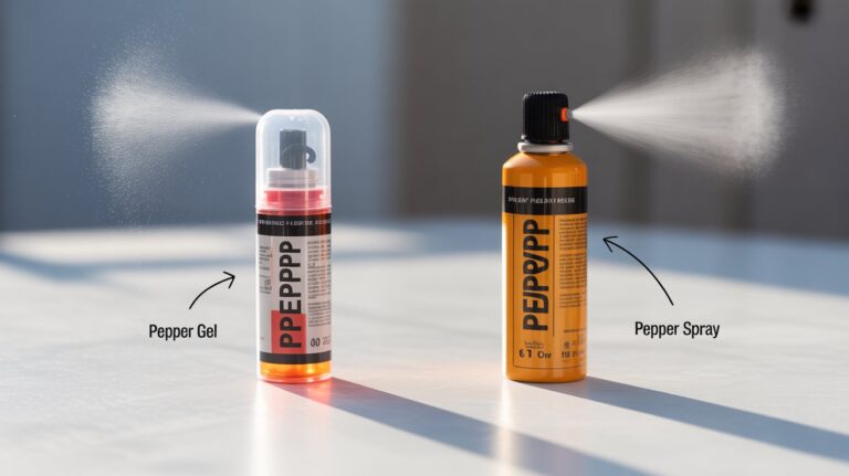 pepper gel vs pepper spray