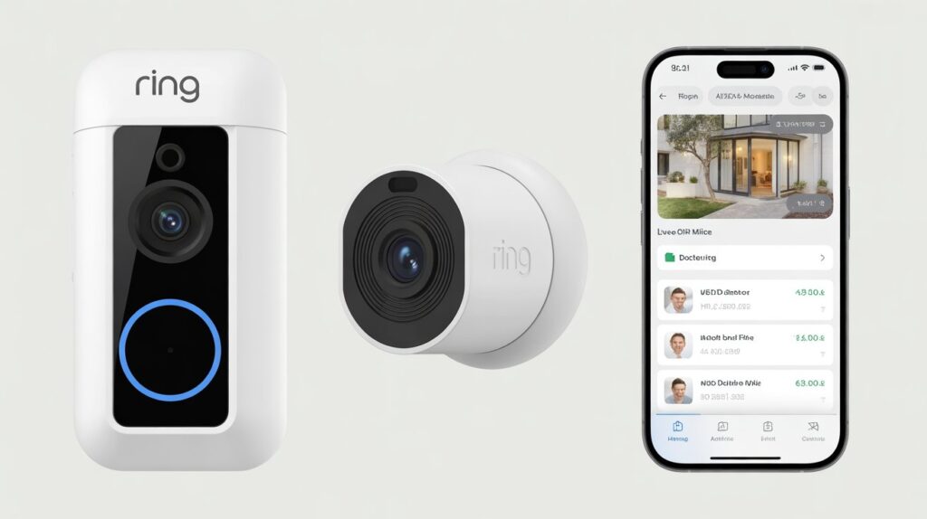 Ring wireless home security