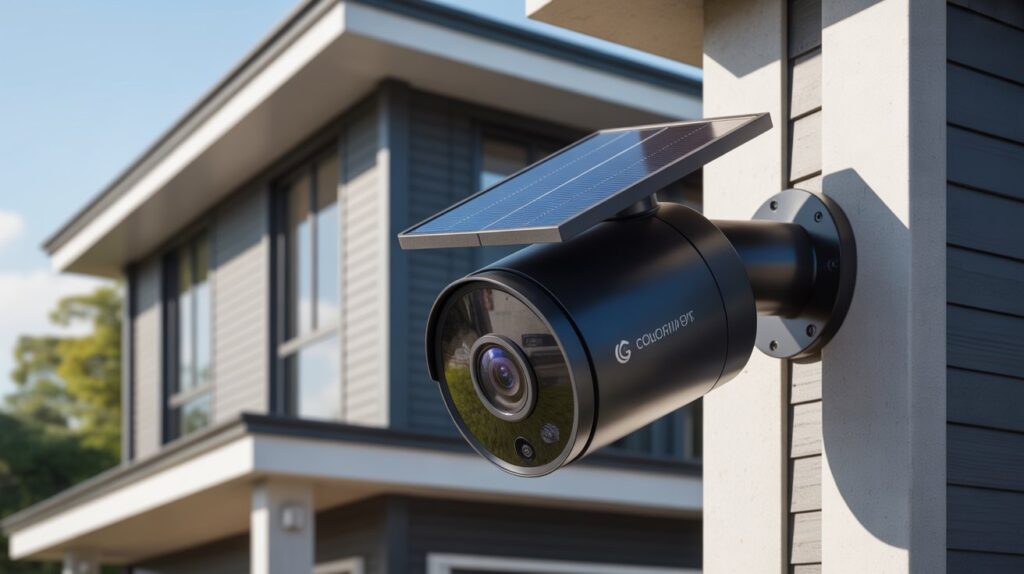 best outdoor wireless security camera system solar powered