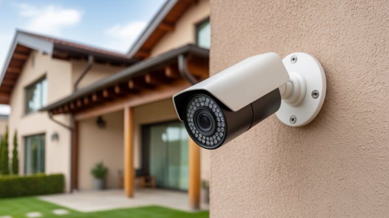 mount camera to stucco without drilling