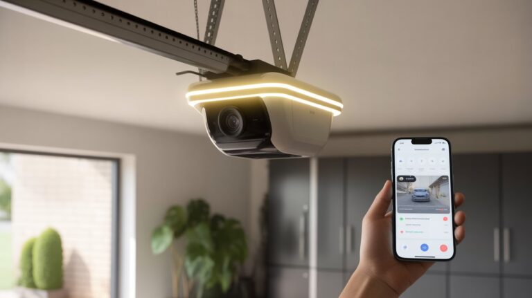 best smart garage door opener with camera