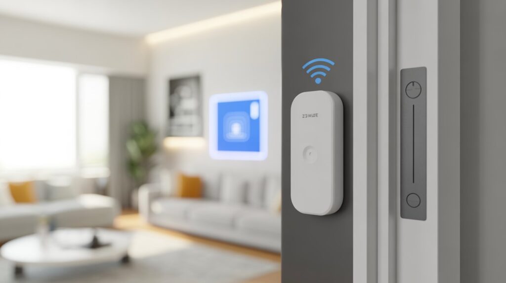 z wave door sensor
