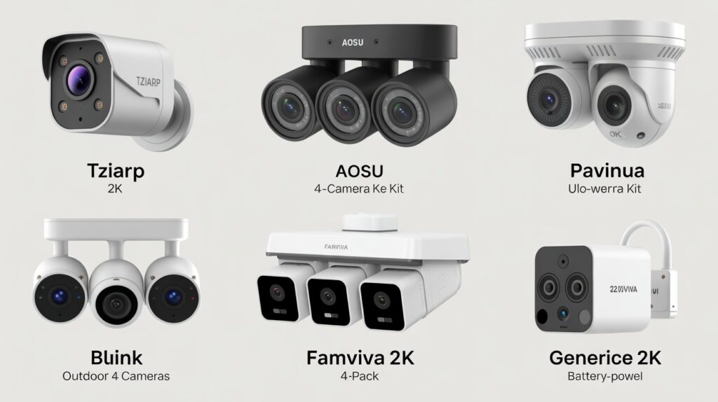 best indoor outdoor wireless security camera systems