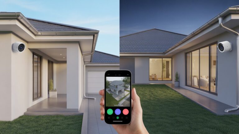 how to install wireless security cameras outdoor