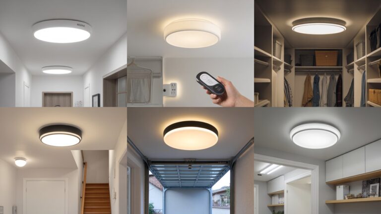ceiling light with motion sensor
